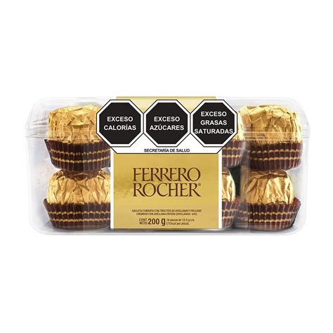 Estuche De Chocolates Ferrero Rocher Piezas Delsol