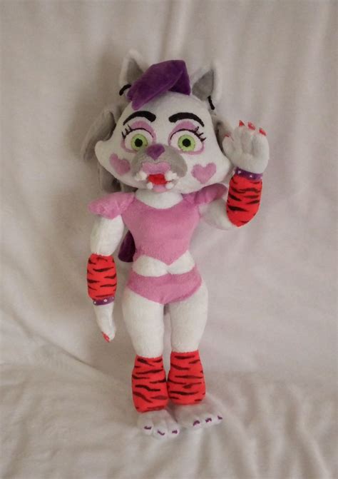 Glamrock Mangle Foxy Animatronic Fnaf Cm Plush Toy Etsy Uk