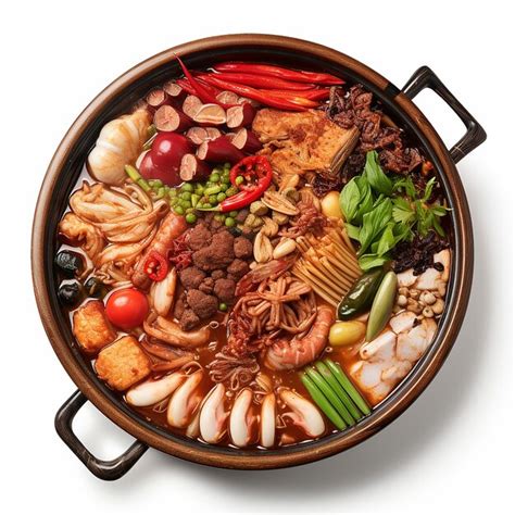 Premium Photo Hot Pot Jiugongge Hot Pot Real Photography Style