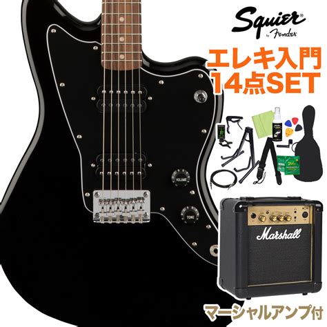 Squier By Fender Affinity Jazzmaster Hh Blk