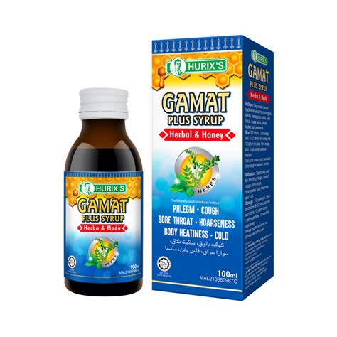 Hurix S Gamat Plus Syrup