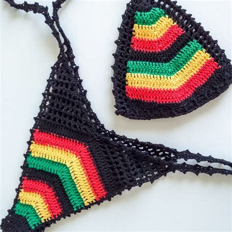 Salmon Delight Crochet Bikini Pattern Creative Yarn Crochet Tutorials And Patterns