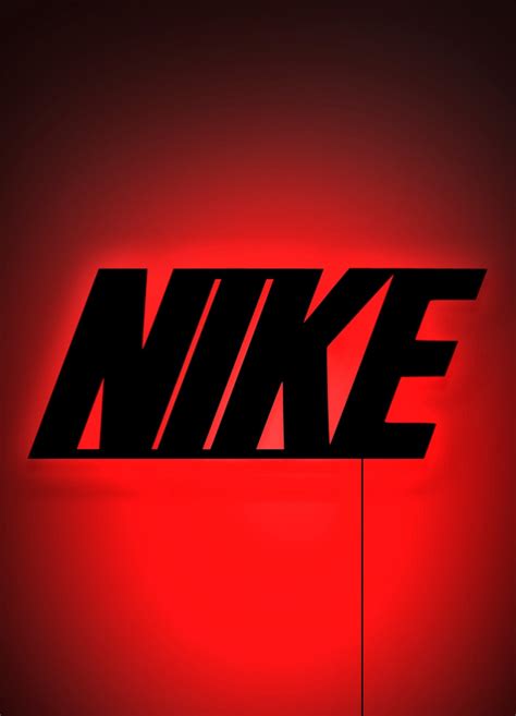 Nike Wooden Illuminated Design Nike RGB Led Light Sign - Etsy