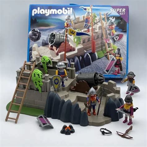 Playmobil Knights Superset Chevaliers Tour De D Fense Chateau Fort