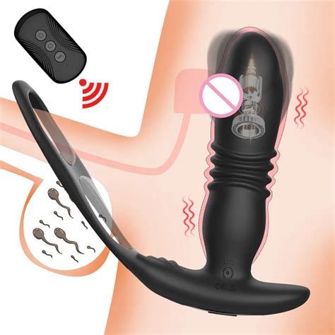 Masajeador De Pr Stata Telesc Pico Para Hombres Y Mujeres Vibrador Anal Inal Mbrico