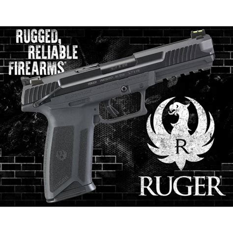 Ruger Firearms Metal Pub Bar Sign Auction