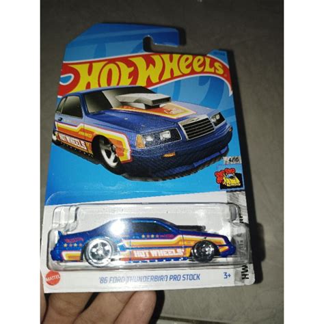Jual Hot Wheels 86 FORD THUNDERBIRD PRO STOCK Shopee Indonesia