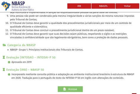 IRB IRB lança nova página das Normas Brasileiras de Auditoria do