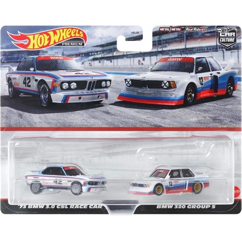 風火輪 Hot Wheels 汽車文化 單售 雙車組 膠胎 BMW CSL RACE CAR 320 GROUP 5 蝦皮購物