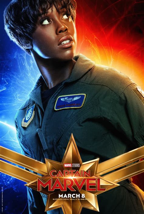 Captain Marvel Character Posters | Carol Danvers, Goose the Cat, & More