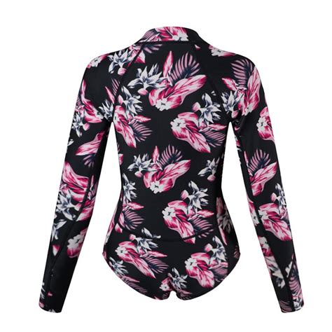 Mm Neoprene Bikini Wetsuit Women Long Sleeve Skin Grandado