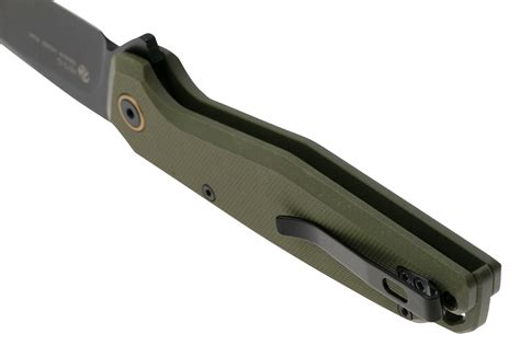 Ruike P873-G Black 14C28N, Green G10, zakmes | Voordelig kopen bij ...