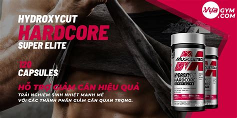 MuscleTech Hydroxycut Hardcore Super Elite 120 Viên