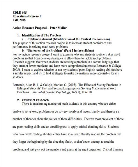 Action Research Proposal 12 Examples Format How To Create How To