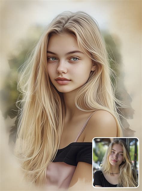 Портреты по фотографии на холсте | Студия Art Present