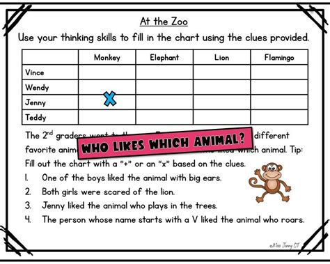 Brain Teasers for Kids Logic Puzzles - Etsy