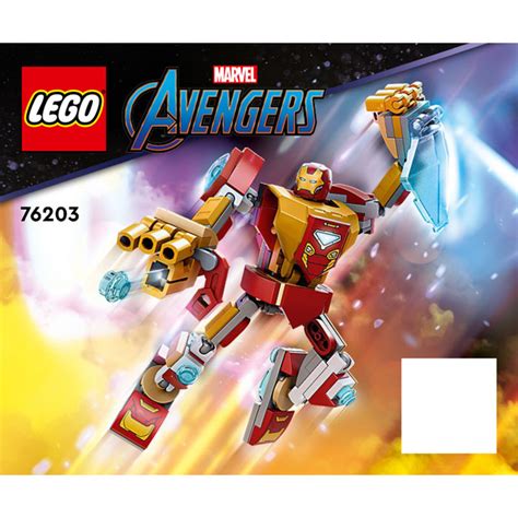 LEGO Iron Man Mech Armor Set 76203 Instructions | Brick Owl - LEGO Marketplace