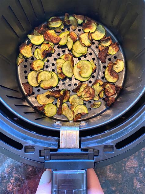 Air Fryer Zucchini Chips Melanie Cooks