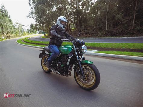 Teste Kawasaki Z Rs Uni O Emocionante Entre Naked E Retr