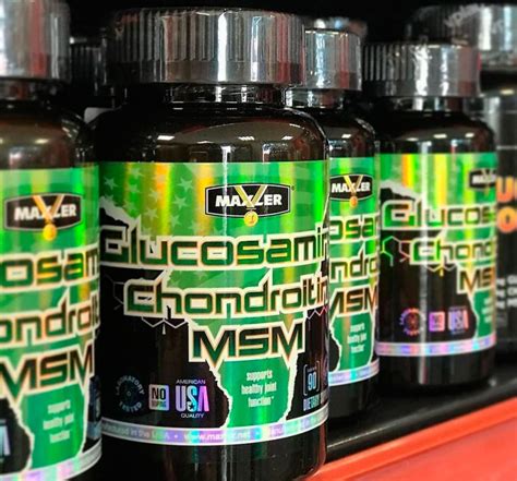 Glucosamine Chondroitin MSM от Maxler: как принимать, отзывы