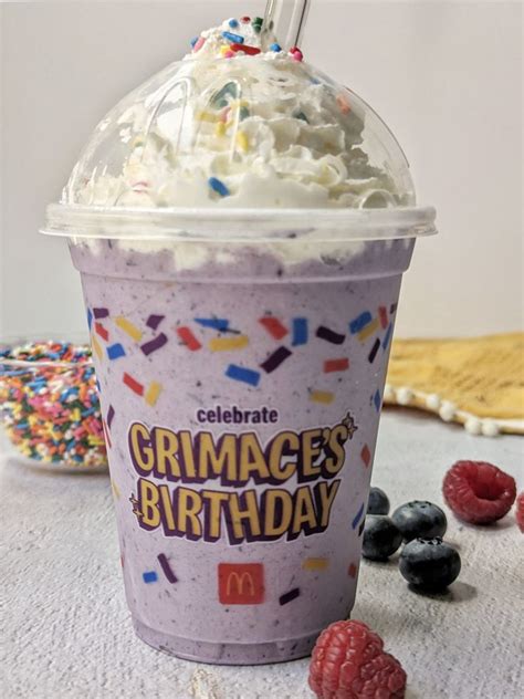 Homemade Grimace Mcdonalds Milkshake Recipe Milkshake Recipes