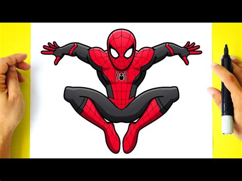 Como Desenhar O Homem Aranha Como Dibujar A Spiderman How To