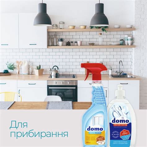 Domo - побутова хімія за найкращою ціною від Українського виробника