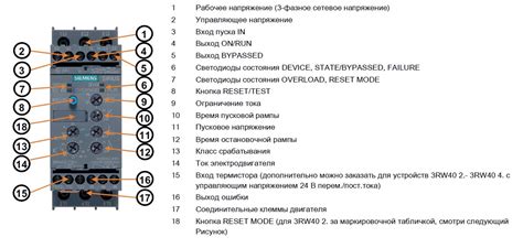 Устройство плавного пуска Siemens Sirius 22 кВт - 3RW4036-1BB14, купить ...