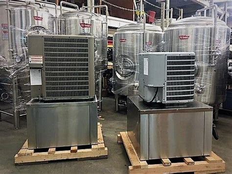 New New Ton Air Cooled Glycol Chiller F Capable Usa Made V