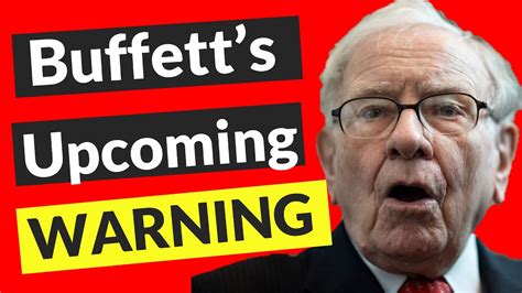 🚨 Warren Buffett Warns Value Investors🚨 Buffetts Stock Market Crash