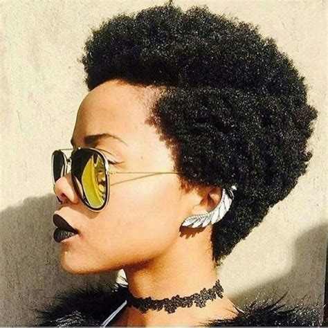 Natural Hairstyles For Short 4c Hair