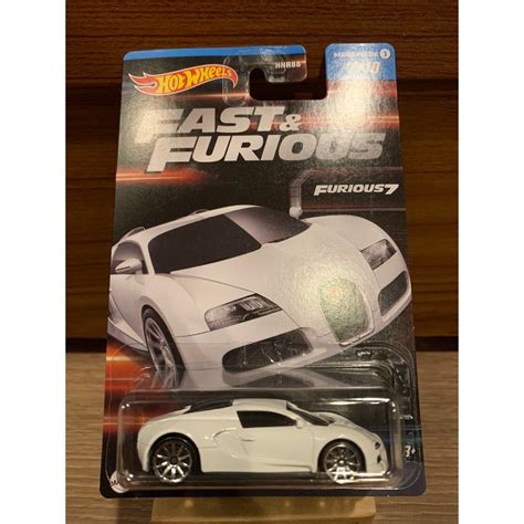 風火輪 hot wheels 玩命關頭 fast furious 威龍 veyron 布加迪 bugatti 限量 普卡 蝦皮購物