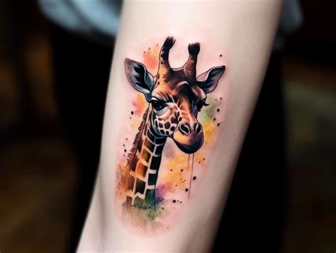 Giraffe Tattoo Meaning & Symbolism (Graceful)