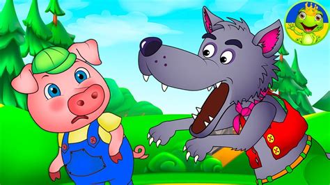 Троє поросят та Сірий Вовк. Дитяча казка / Мультфільм для дітей / Казки ...