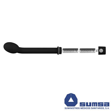 Vibrador Estimulador Vaginal Anal Curvado Pelvi L Negro