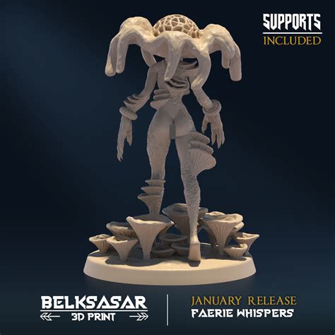 Amanita Of Corruption A Nude Stl File For D Printingcults