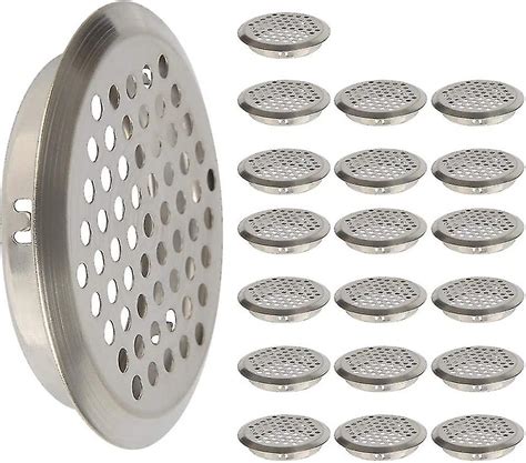 Pcs Mm Stainless Steel Ventilation Grille Round Mesh Breathing Air