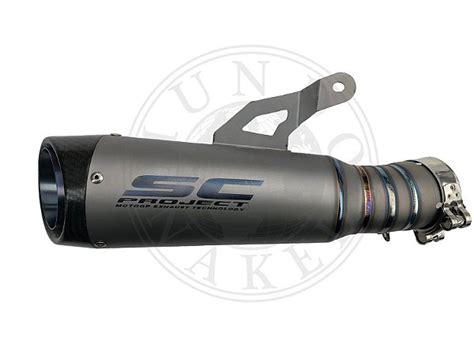 Escape Ponteira SC Project BMW S RR Titânio Loja Mundo Naked