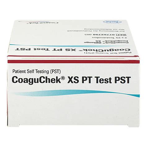 Coaguchek XS PT Test Pst 2X24 St bei APONEO kaufen