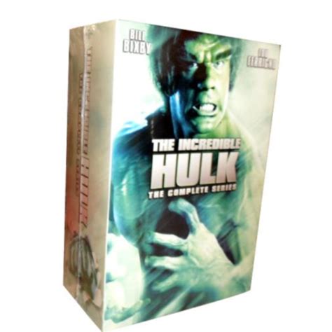 The Incredible Hulk Complete Series Seasons 1 5 Dvd 20 Disc Set Ebay