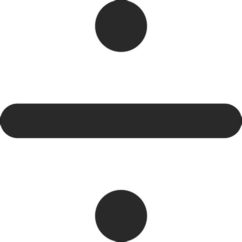 Divide Sign Png