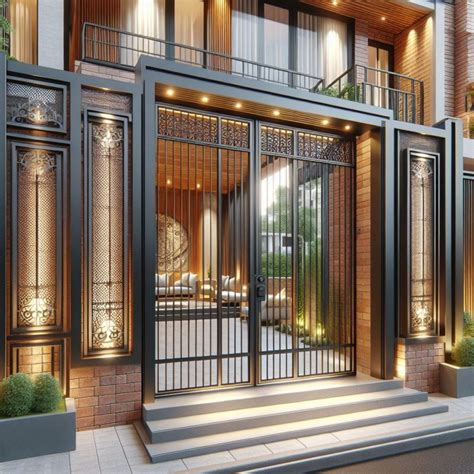 50+ Amazing Modern House Gate Designs | The Design Gesture