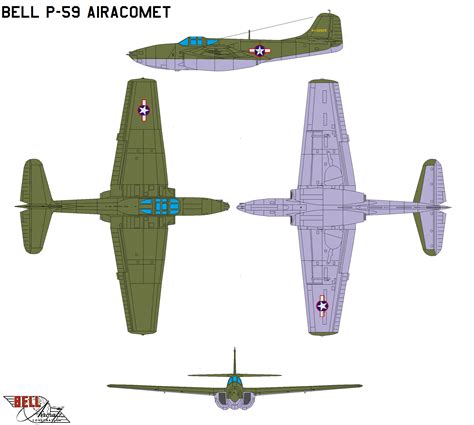 Bell P 59 Airacomet By Bagera3005 On Deviantart