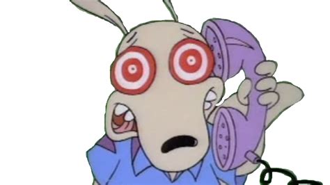 Rocko with Phone PNG by RudyFox2010IsHere on DeviantArt