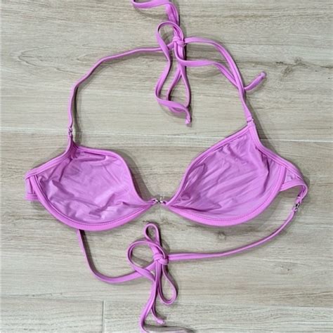 Wicked Weasel Swim Wicked Weasel Underwire Swimsuit Bikini Top In Purple Poshmark