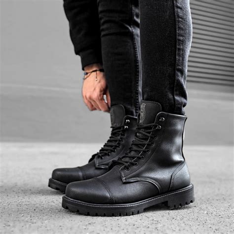 Mens Boots - Black - 022