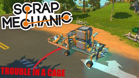 Raids And Cages Let S Play Scrap Mechanic Survival Ep4 YouTube