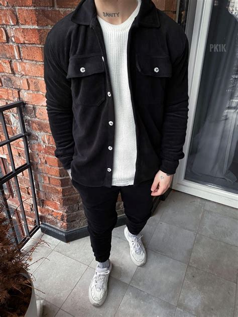 Мужской стильный классический костюм двойка пиджак и брюки чёрного ...