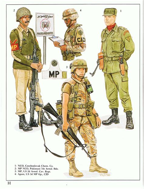 Gulf War 2 Mp Nco Pakistani 7th Armd Bde Military History