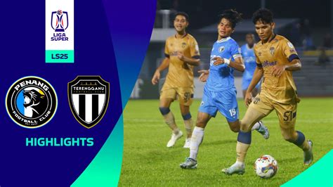 Malaysian Football League Penang Fc Terengganu Fc Ls